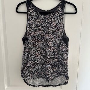 Lululemon Floral Sculpt Tank size 6